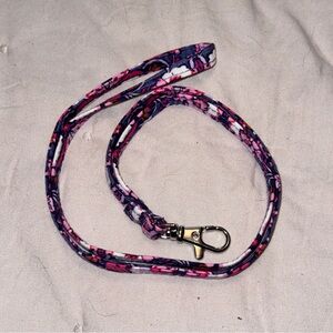 Vera Bradley Lanyard - Magenta Medallion